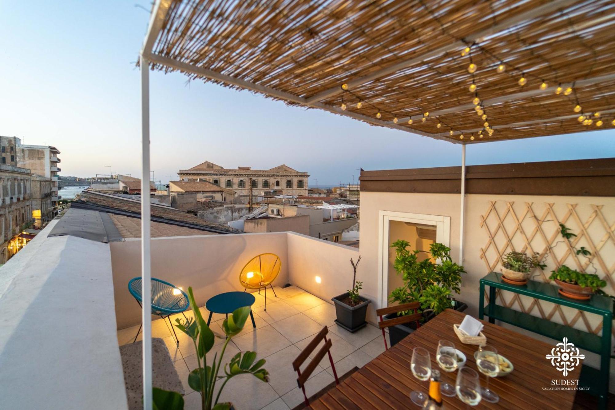 La Terrazza Sull'Antico Mercato Di Ortigia Syracuse Exterior foto